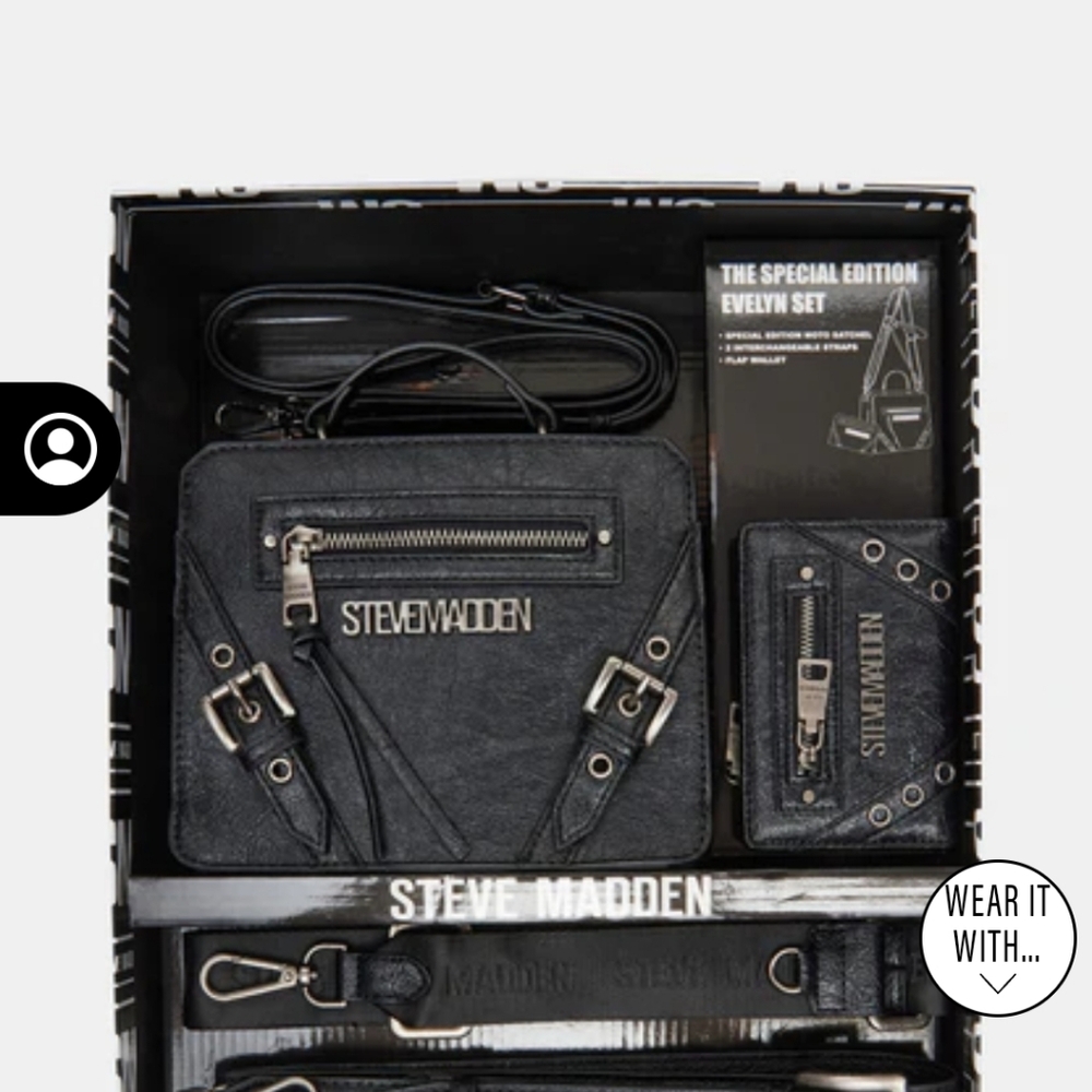 Steve Madden purse and wallet set